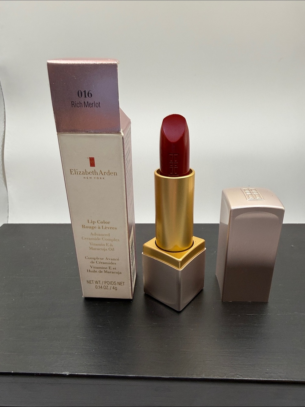 Elizabeth Arden Lip Color 016 Rich Merlot Deep Red